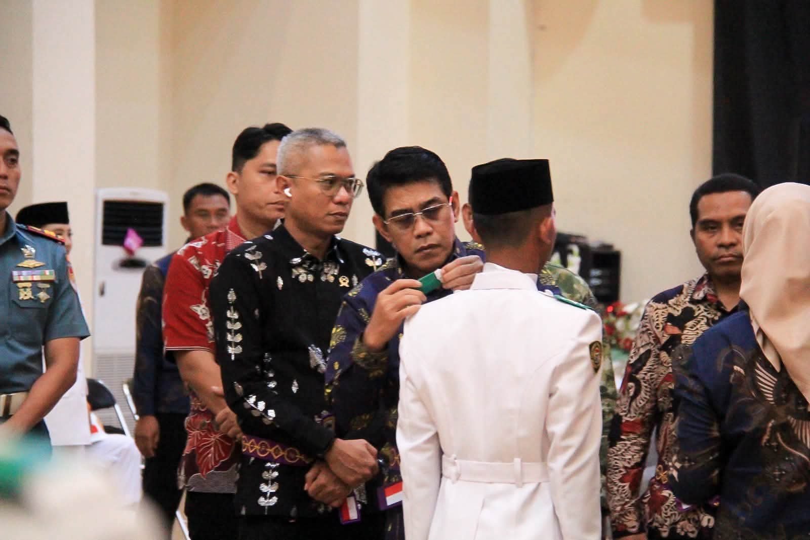 Pemda Parigi Moutong Kukuhkan 40 Paskibraka, Siap Tunaikan Amanah Merah Putih