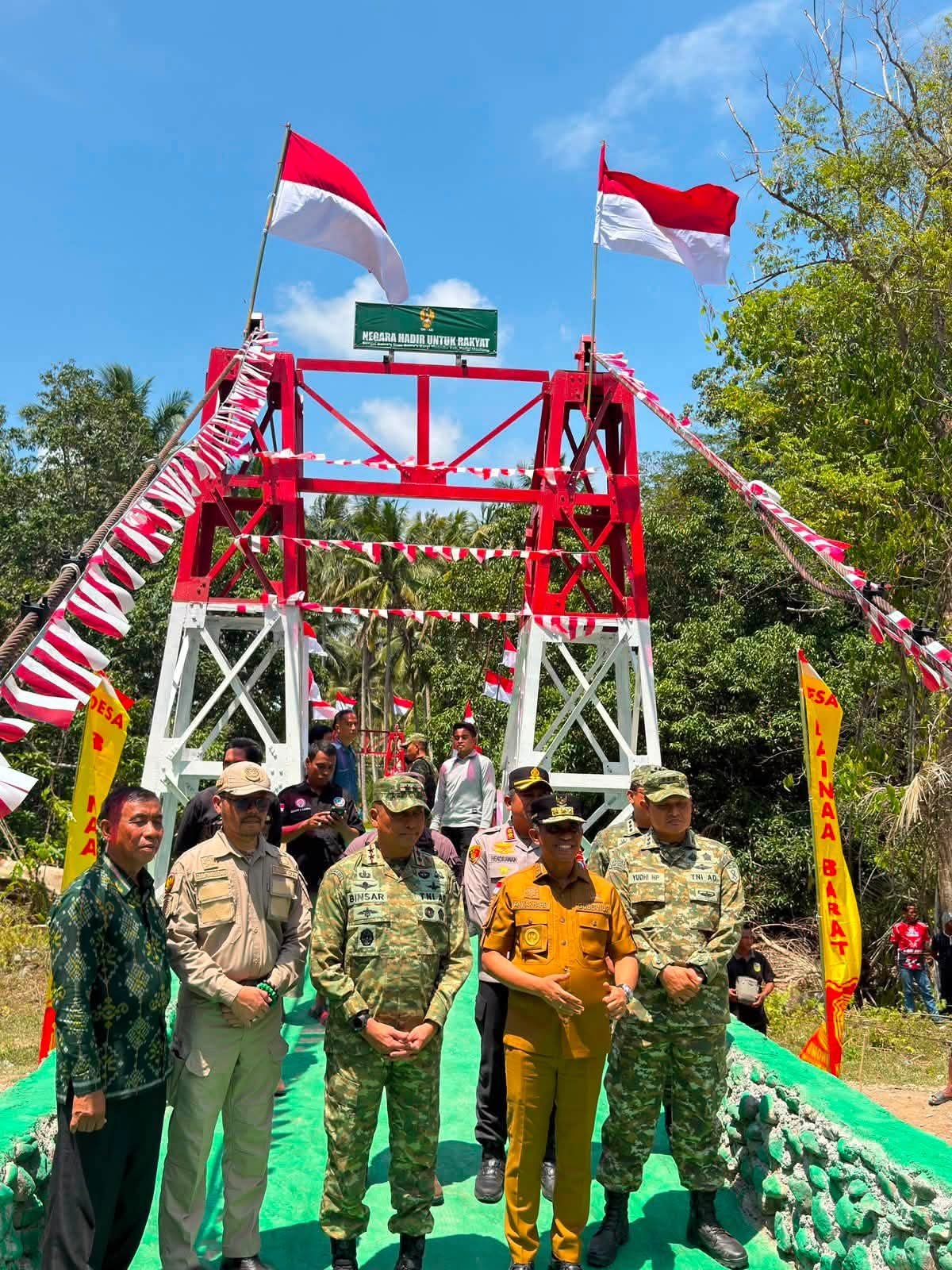 Sekda Parigi Moutong Hadiri Peresmian 2.500 Jembatan Garuda dan 3.000 Titik Air Bersih oleh Presiden RI