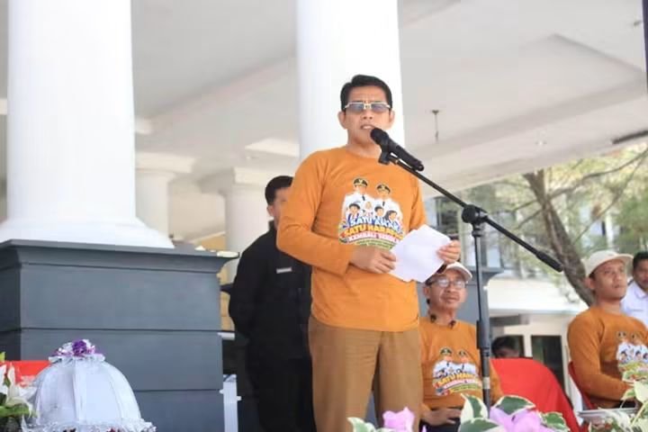 Jalan Santai Kampanyekan Gerakan Kembalikan Anak ke Sekolah, Parigi Moutong Perkuat Penanganan ATS